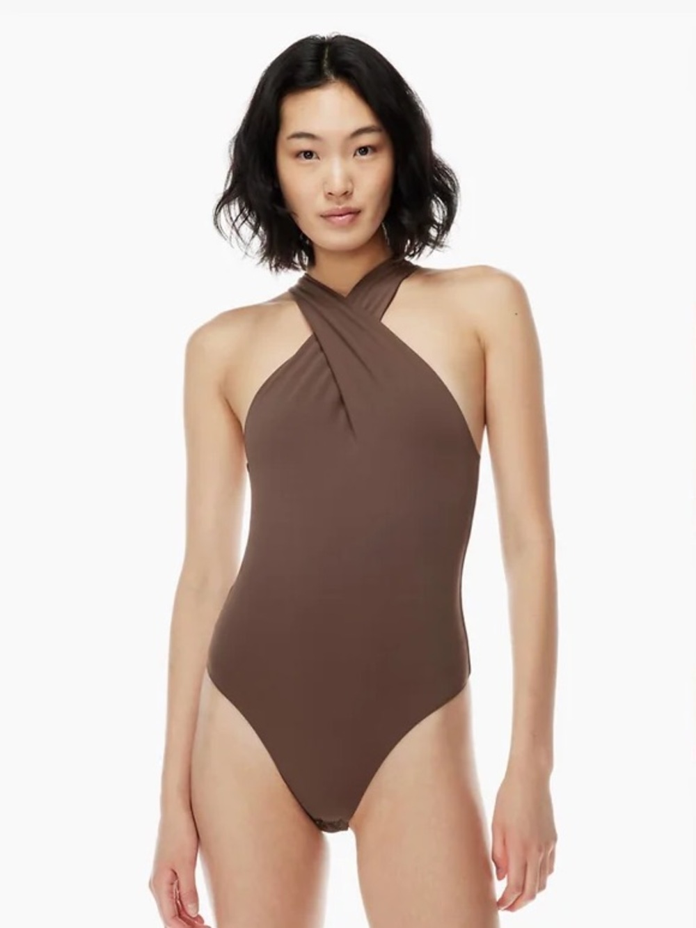 Aritzia contour twist bodysuit